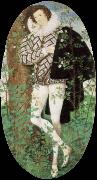 Nicholas Hilliard a youth among roses France oil painting artist